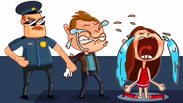 Troll Robber - Long Hand Thief Puzzle Game - All Levels Solution 1-35 - Android Gameplay Walkthrough