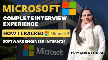 My journey & interview experience for MICROSOFT || SWE Intern