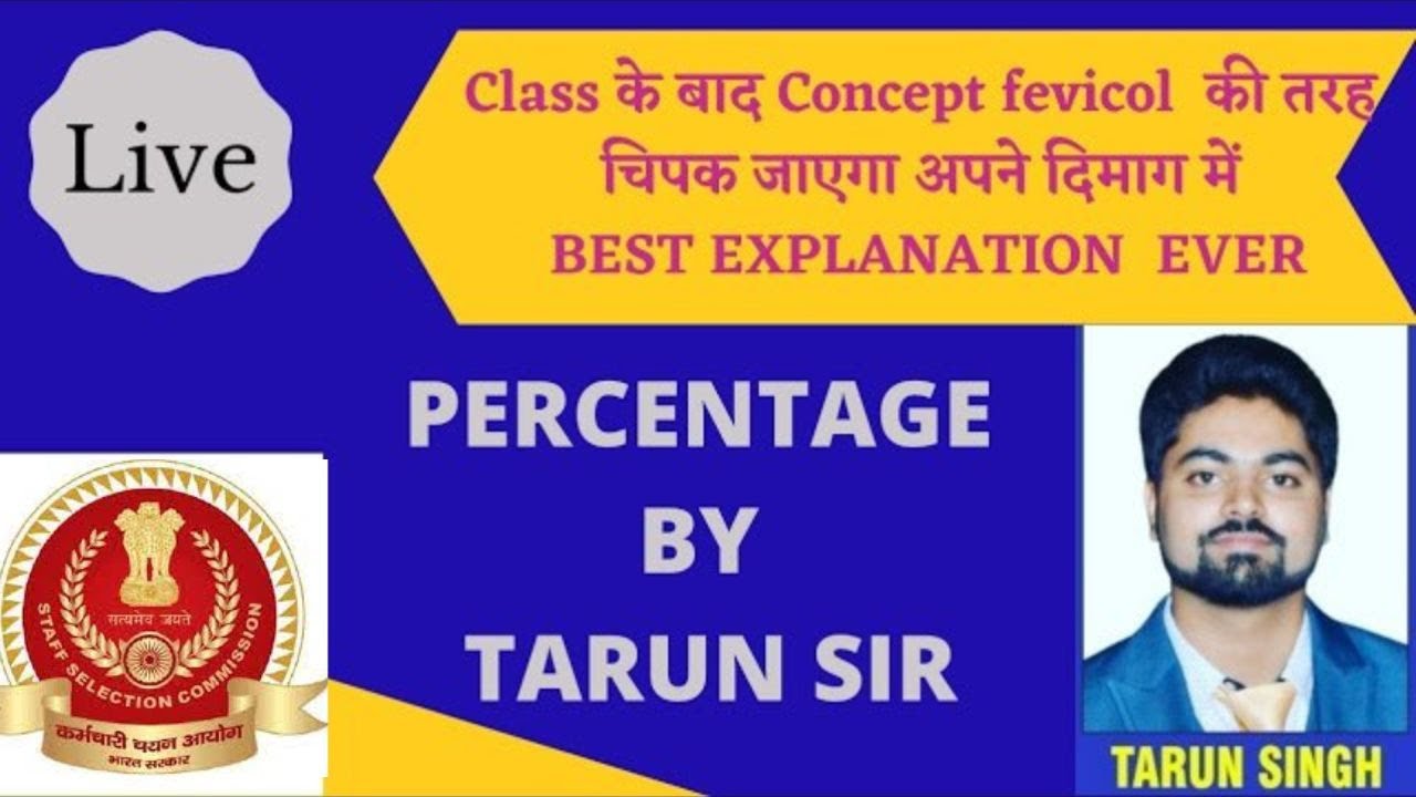 Percentage    For Ssc/bank /railway/state Jobs-4