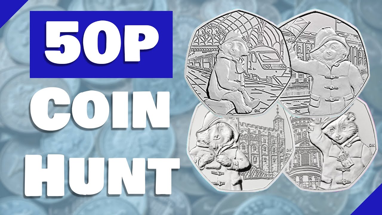 Stacking Up The Paddington's - 50p Coin Hunt