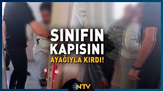 Sınıfı Bastı, Öğretmeni Çocukların Önünde Tehdit Etti! | NTV