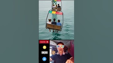 Đứt cáp treo, 3 hành khách rơi xuống biển