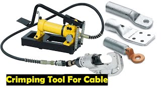 Crimping Made Easy: Best Hydraulic Tools for Electrical Work | Crimping Tool For Cable | MM Asif