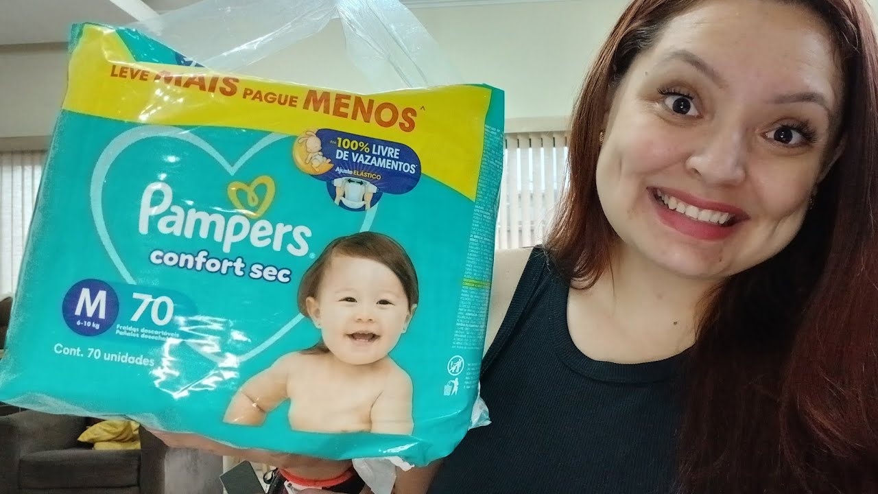 Resenha fralda nova Pampers confort sec reformulada 