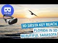 Siesta Key Beach Sarasota, Florida 3D - Watch the Sunset VR180