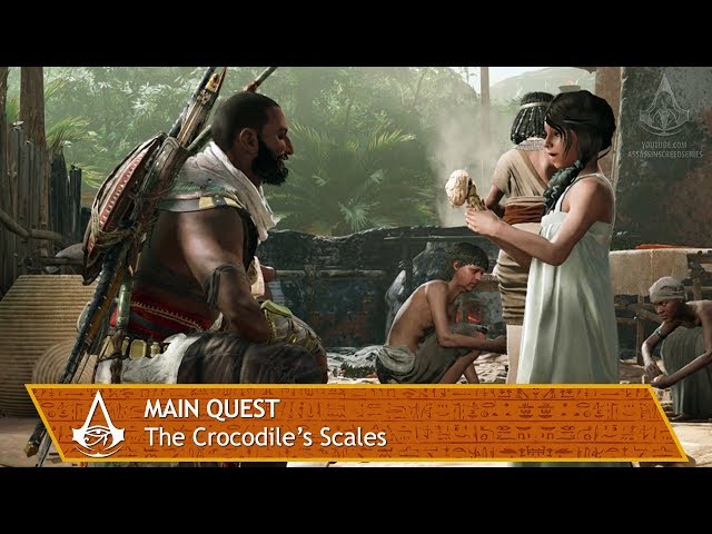 Assassin's Creed Origins - The Crocodile's Scales (Main Quest