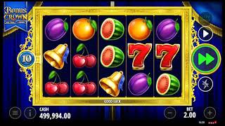 Demo gameplay of Bonus Crown by Fazi Interactive