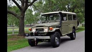 1981 Toyota Land Cruiser HJ45 Troopy Green