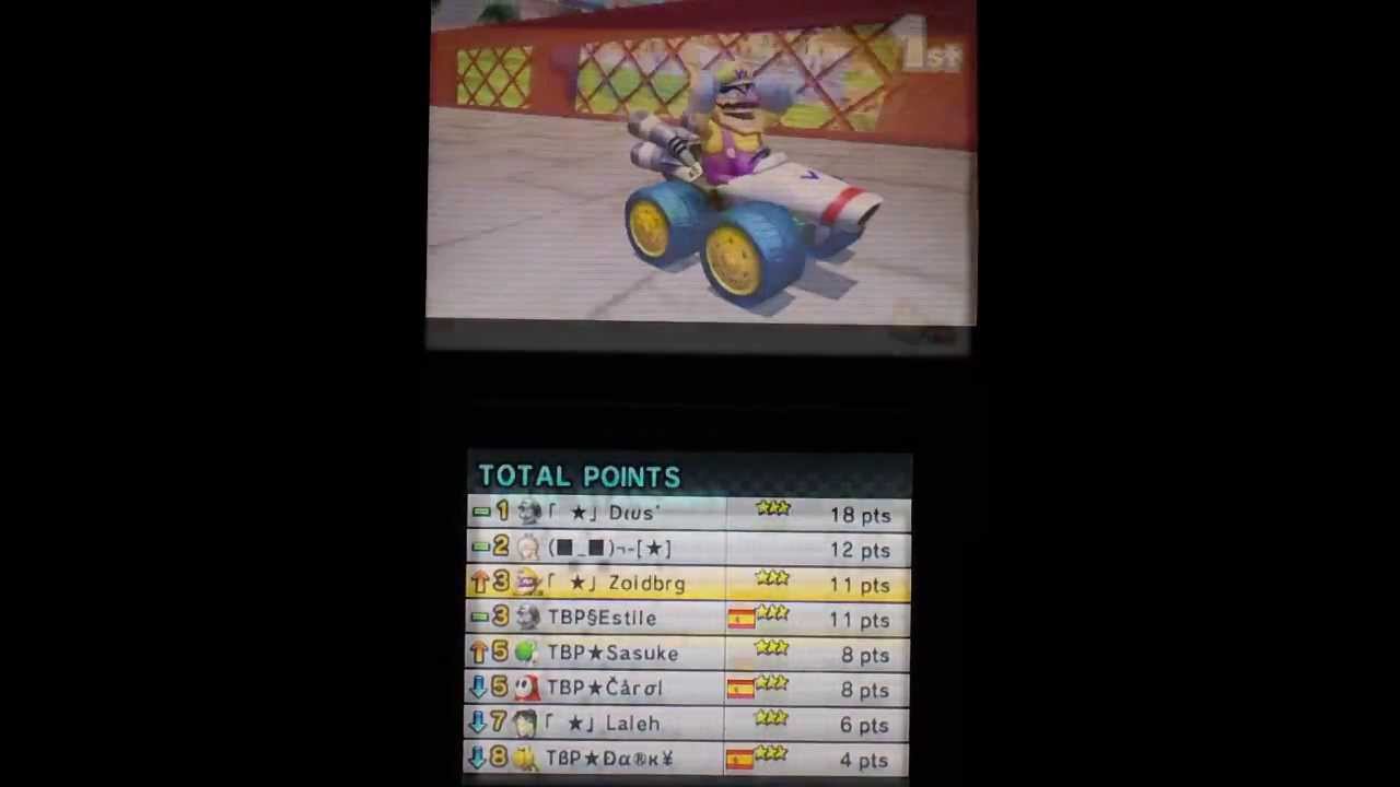 [MK7] Clan War - 「★」 vs Team Best Players (Selected Races w/ Commentary ...