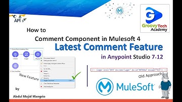 How to Comment Component | Latest Comment Feature | AnyPoint Studio 7.12