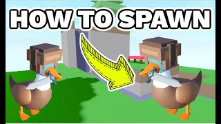 HOW TO SPAWN DUCKS IN ROBLOX BEDWARS