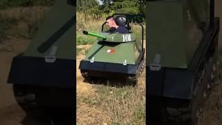 Smallest Tank With A Paintball Gun