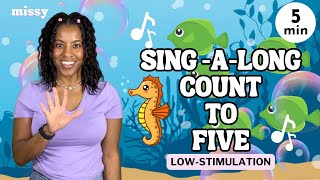 Sea Animal Sing-Along Counting to Five | Educational Videos for Preschoolers