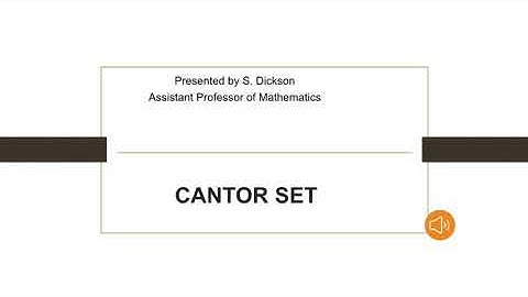 CANTOR SET