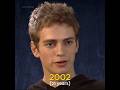 The evolution of Hayden Christensen (2002-2024) #haydenchristensen #anakinskywalker #starwars #fyp