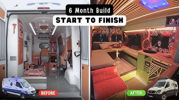 Başlangıçtan Bitişe Sıfırdan Karavan Yapımı / DIY Camper Van Conversion. Full Build Timelapse