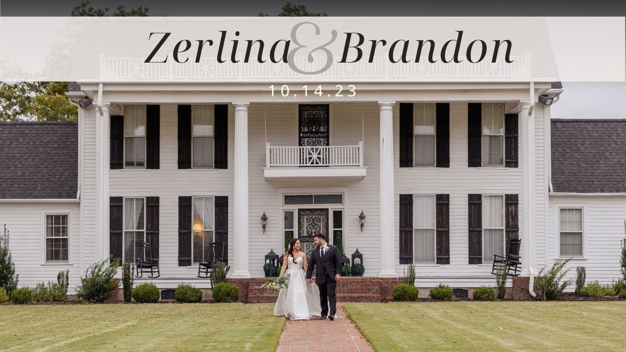 The Manor at Mount Carmel Wedding // Zerlina and Brandon Carter