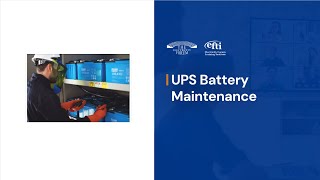 Information UPS Battery Maintenance Training – UPS Battery Testing, Safety, IEEE 450 Standards - Course by EFTI Guide