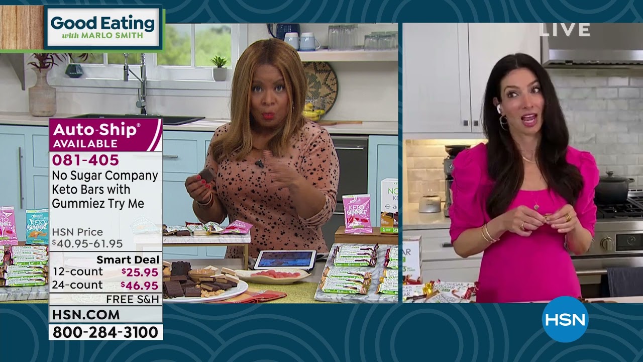 No Sugar Company 12count Keto Bars   Gummiez Try Me