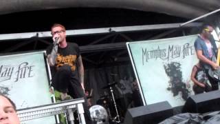 Memphis May Fire - Alive In The Lights - Warped Tour Holmdel (HD)