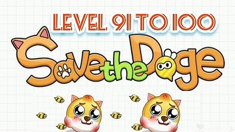 save the dog 🐶 level 91 to 100 | #saragameplay | #gaming | save the animals