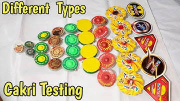 9 Different types of cakri ground chakkar testing | Diwali Chakri Testing | New function cakri