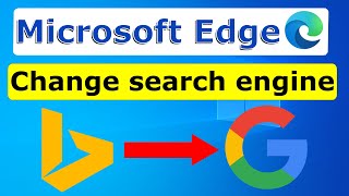 use google search engine in microsoft edge