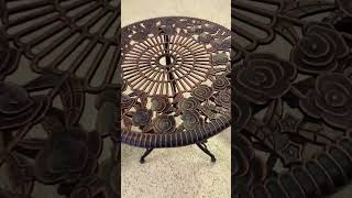 Yaheetech 3-Piece Outdoor Bistro Set w/Rose Design Review