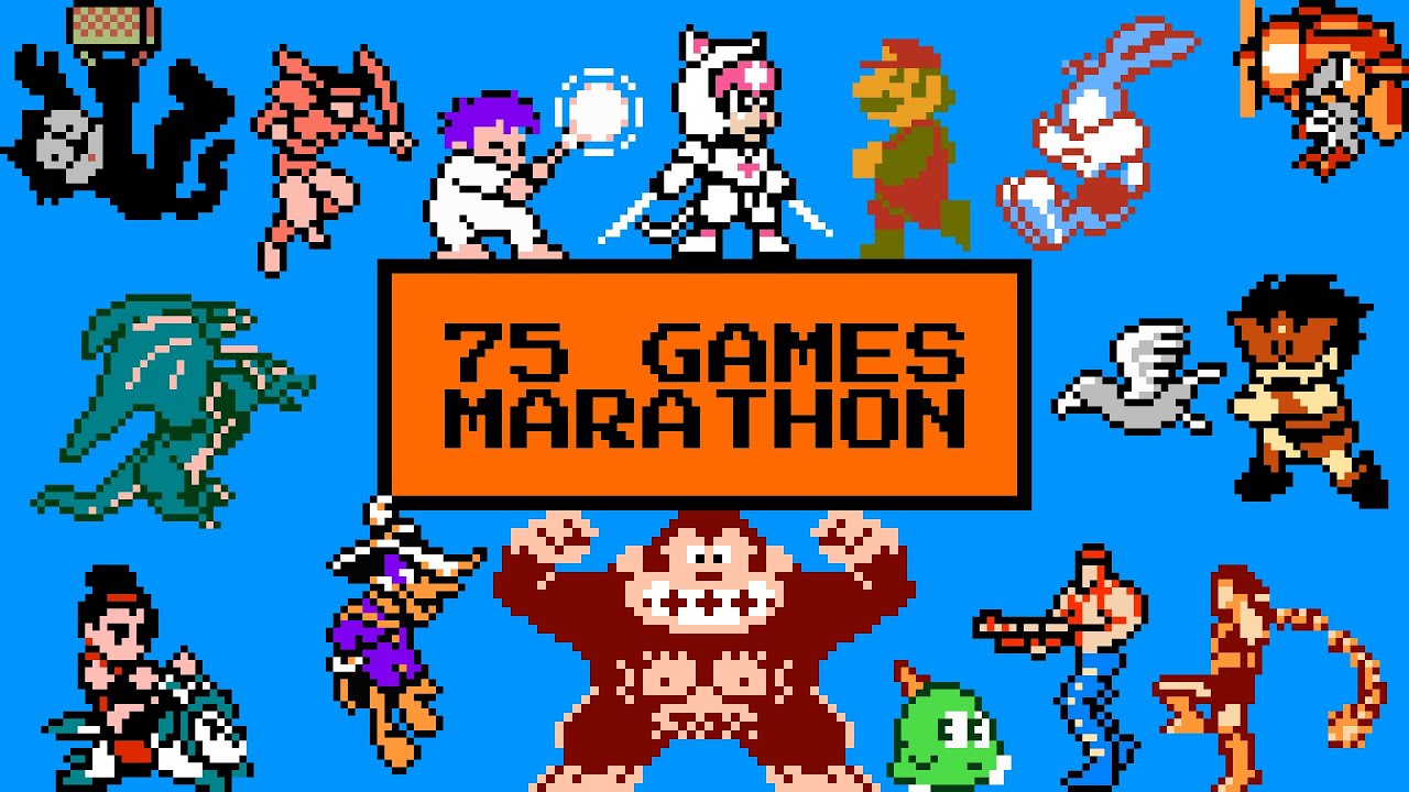 Марафон на 75 игр! (NES/Famicom) #1