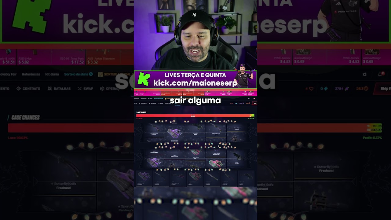 Essas CAIXAS MINING são absurdas! #csgo #skinsgratis