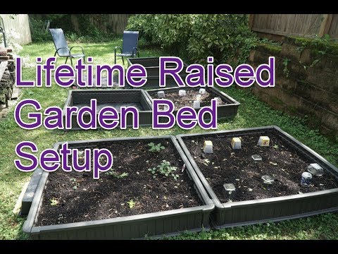 Lifetime Raised Garden Beds Youtube