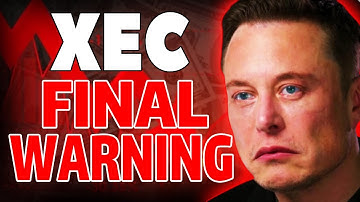 💥 XEC LAST WARNING!! - eCash IS ABOUT TO COME TO AN END?? Don