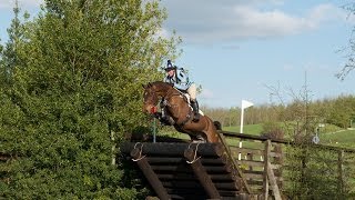 Alice Pearson Rides Word On The Street Wilf At Eland Lodge Horse Trials 13Th April 2014