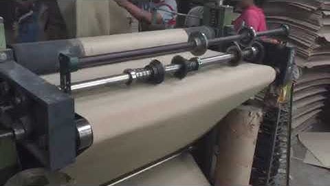 paper Corrugated Sheet cutting with Slitting attachment 9998881738