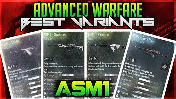 COD AW: "Best ASM1 Variants" | Make Them As Good As Elites! (COD AW Best Supply Drop Variants)