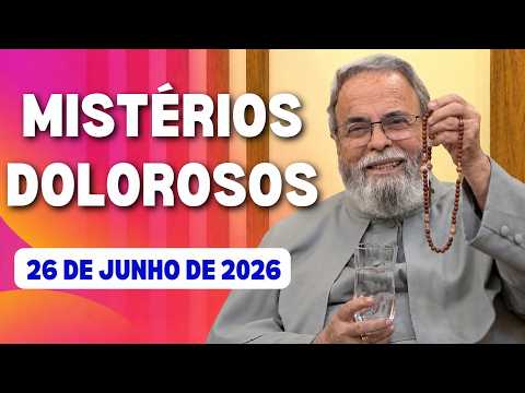 Terço de Aparecida com Pe. Antonio Maria - 26 de junho 2026 [Mistérios Dolorosos]