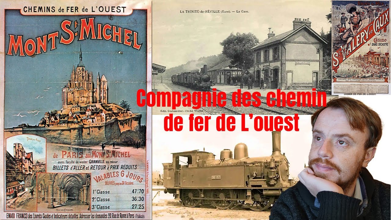 Histoire de compagnie: la compagnie des chemin de fer de l'ouest - YouTube
