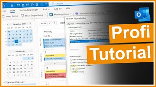 Outlook Tutorial für Fortgeschrittene (deutsch)