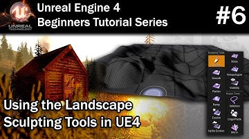 #6 How to Sculpt Landscape in Unreal Engine 4 | Unreal Engine 4 Tutorial for Beginners