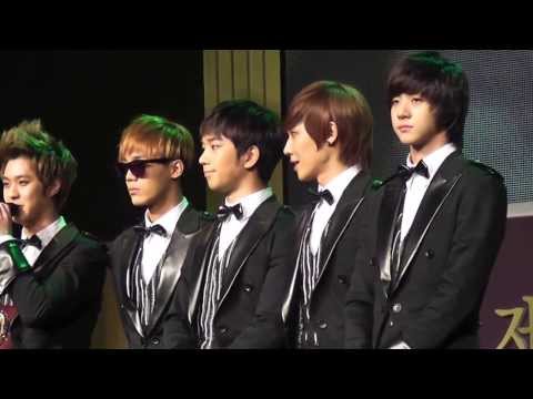 MBLAQ　2011韓国文化演芸大賞授賞式