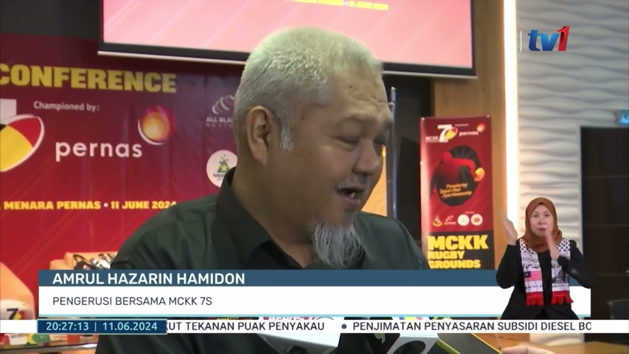 Exclusive Coverage: MCKK Premier7s Tournament Press Conference on Berita RTM | Highlights