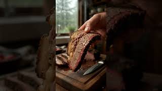 Texas-Style Smoked Brisket 🥩🔥 | Slow-Smoked, Juicy & Tender | Relaxing Cooking ASMR