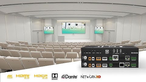 NetworkHD 600 Series | Zero-Latency Uncompressed 4K@60 AV over IP Solutions