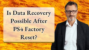 Is Data Recovery Possible After PS4 Factory Reset?