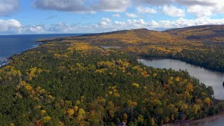 Fall Color near Copper Harbor - 10/24/21 (4K) Details