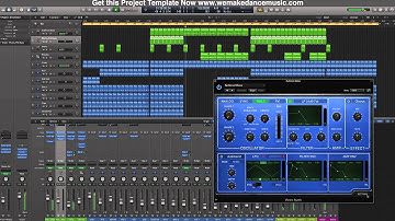 Logic Pro X Midi Construction Template - Deep Room (Deep House)