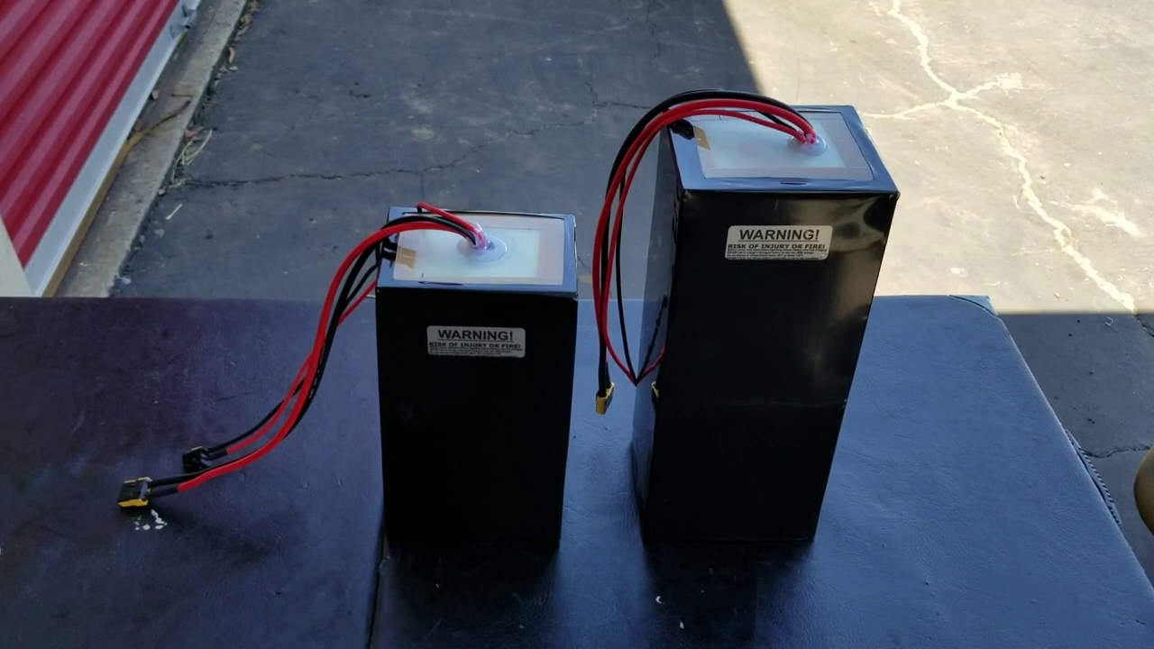 COMPARE 86V 15AH TO 24AH BATTERY FOR ELECTRIC BIKES - YouTube