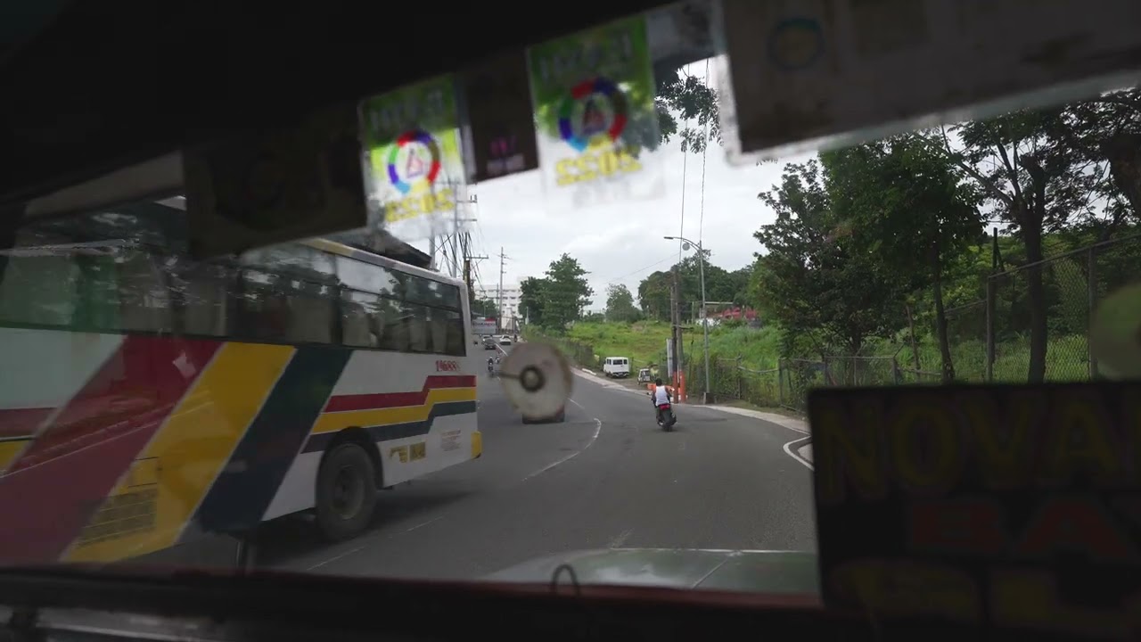 Philippines, Bulacan, jeep ride from SM City San Jose Del Monte to Starmall