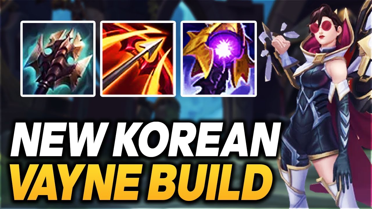 The Korean Build *RIFTMAKER VAYNE* - Vayne ADC Gameplay -