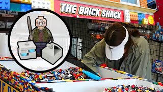 we found some weird LEGO...